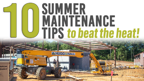 Tips To Keep Your Equipment Up & Running In The Heat