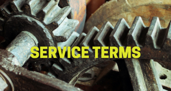 Definition Recognition Part Three: Service Terms