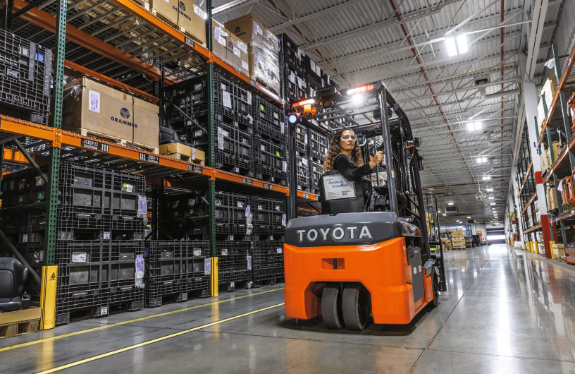 Toyota 3 Wheel Electric Forklift